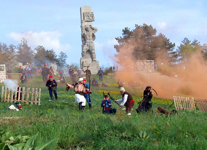 Историческа възстановка на Априлското въстание